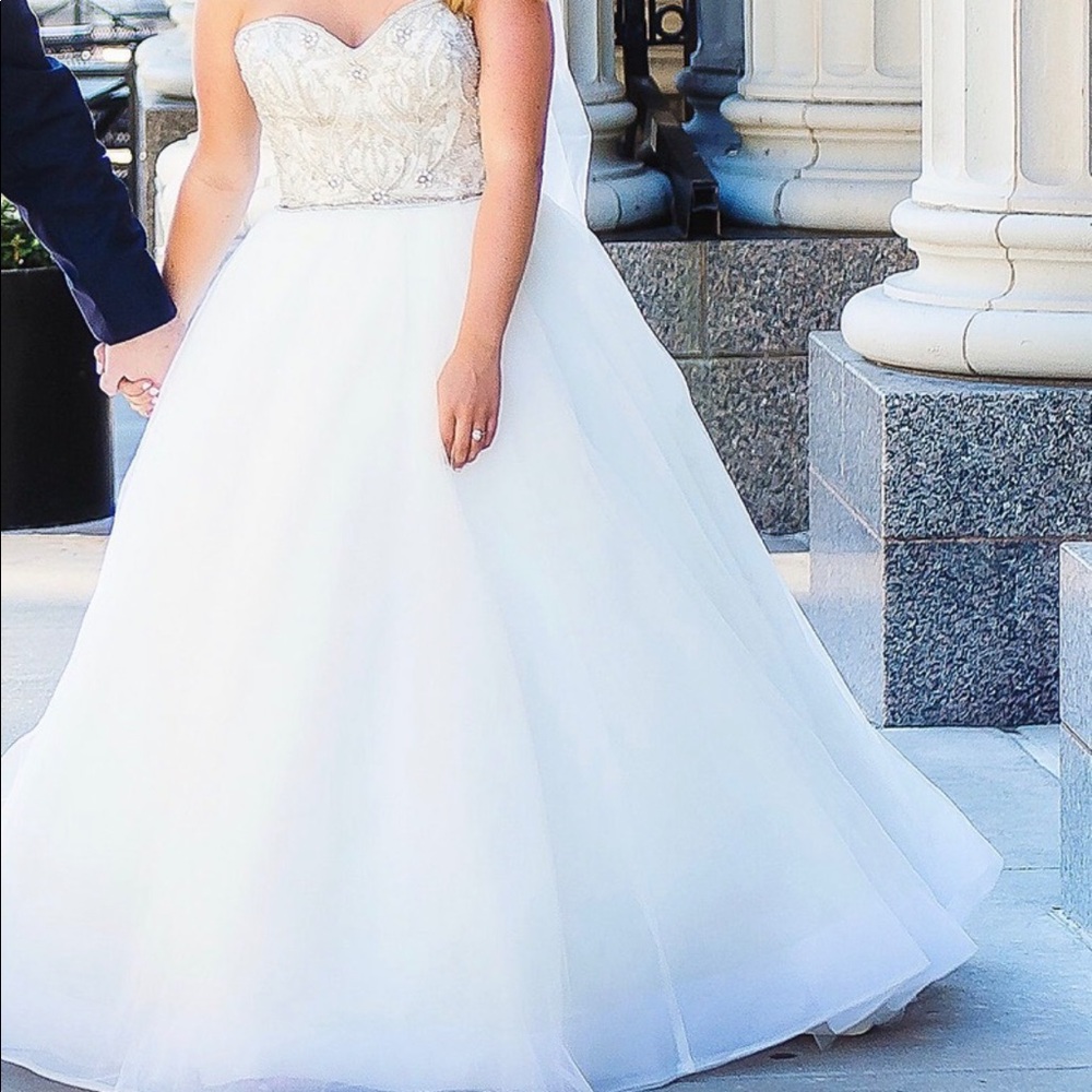 Custom wedding ballgown